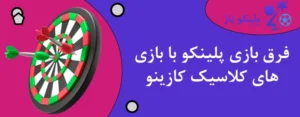 فرق بازی پلینکو با بازی های کلاسیک کازینو